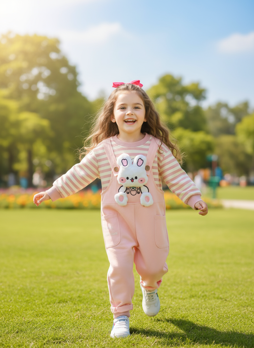 ست بیلر و بلوز دخترانه پاییزی وارداتی