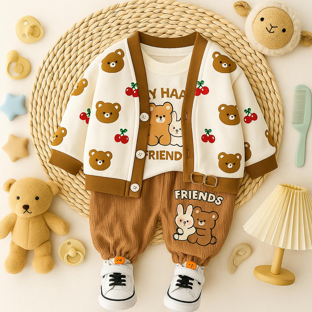 سه تیکه پسرانه پاییز و زمستان وارداتی