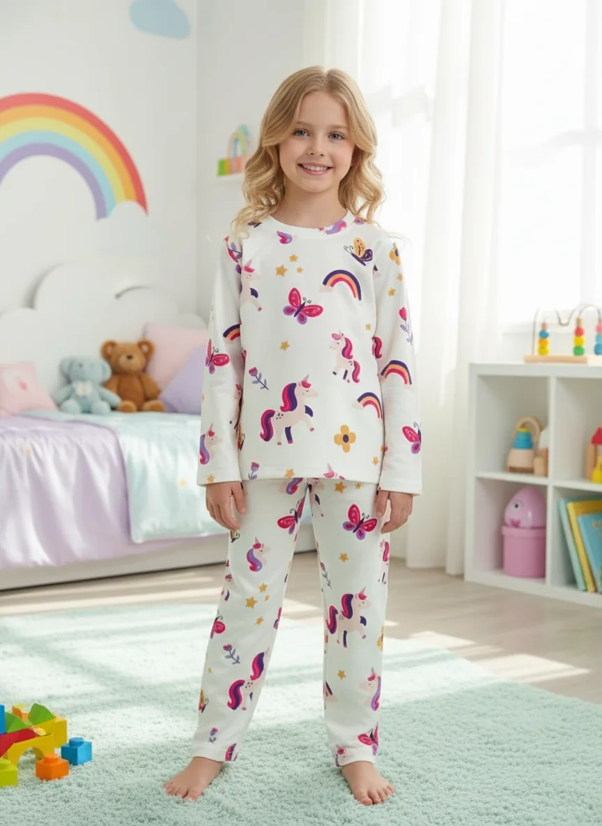 بلوز شلوار راحتی دخترانه