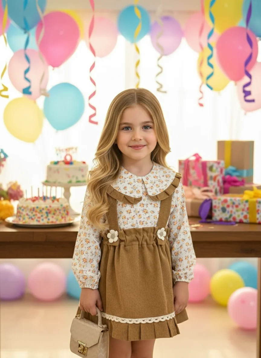 ست بلوز سارافون دخترانه پینترستی