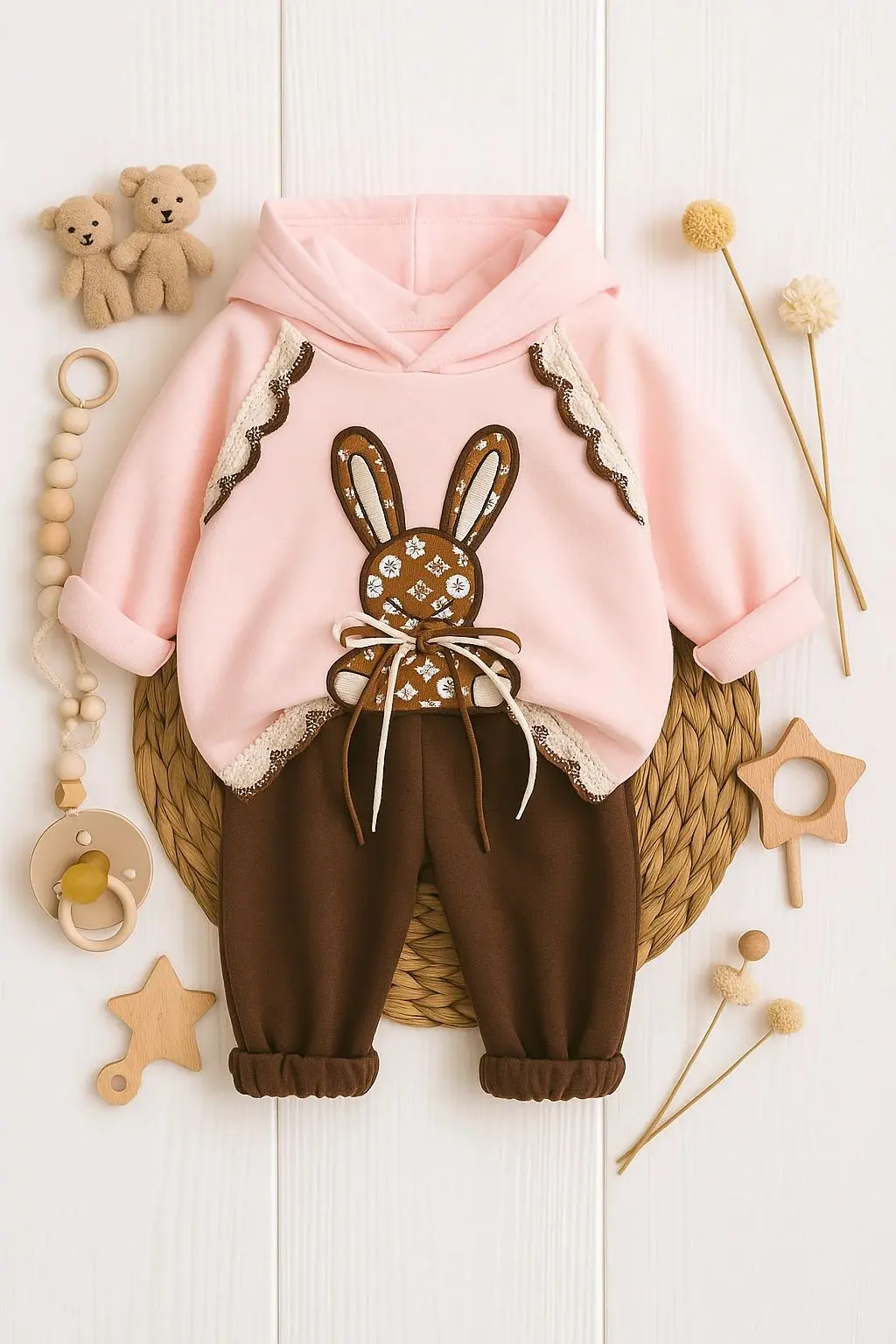 هودی شلوار دخترانه پاییزه وارداتی