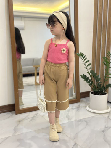 تاپ شلوارک دخترانه مناسب ۲تا۹ سال